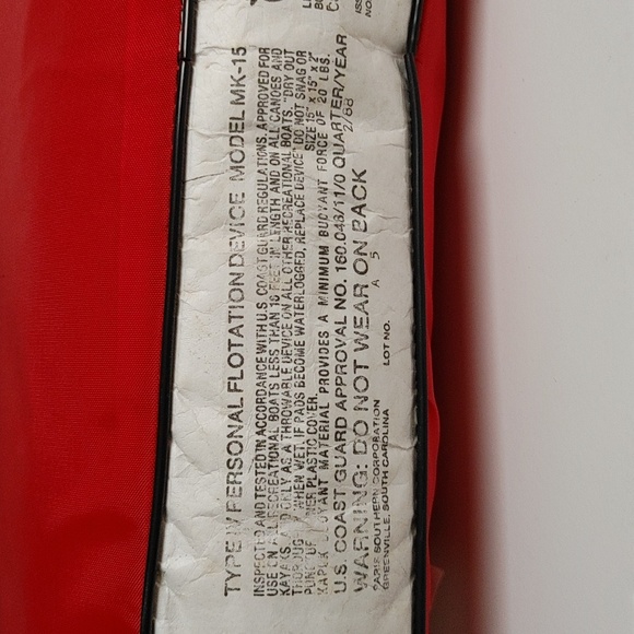 NWTs PFD Personal Flotation Device Type IV PFD - Picture 11 of 17